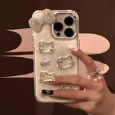 Luxury Diamond Bow Glitter Case for iPhone